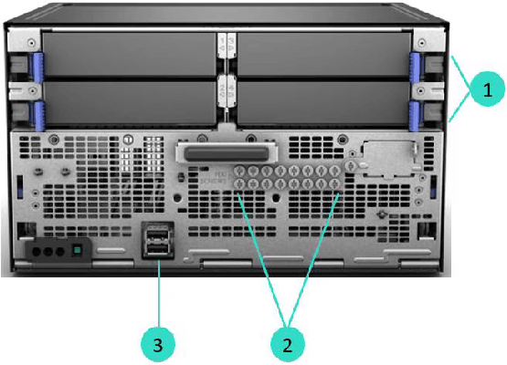 HPE ProLiant MicroServer Gen11 - Front View (Internal)